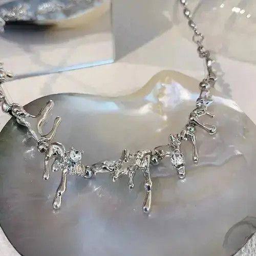 Japanese Brand Irregular Waterdrop Shape Pendant Size ONE SIZE - 2 Thumbnail