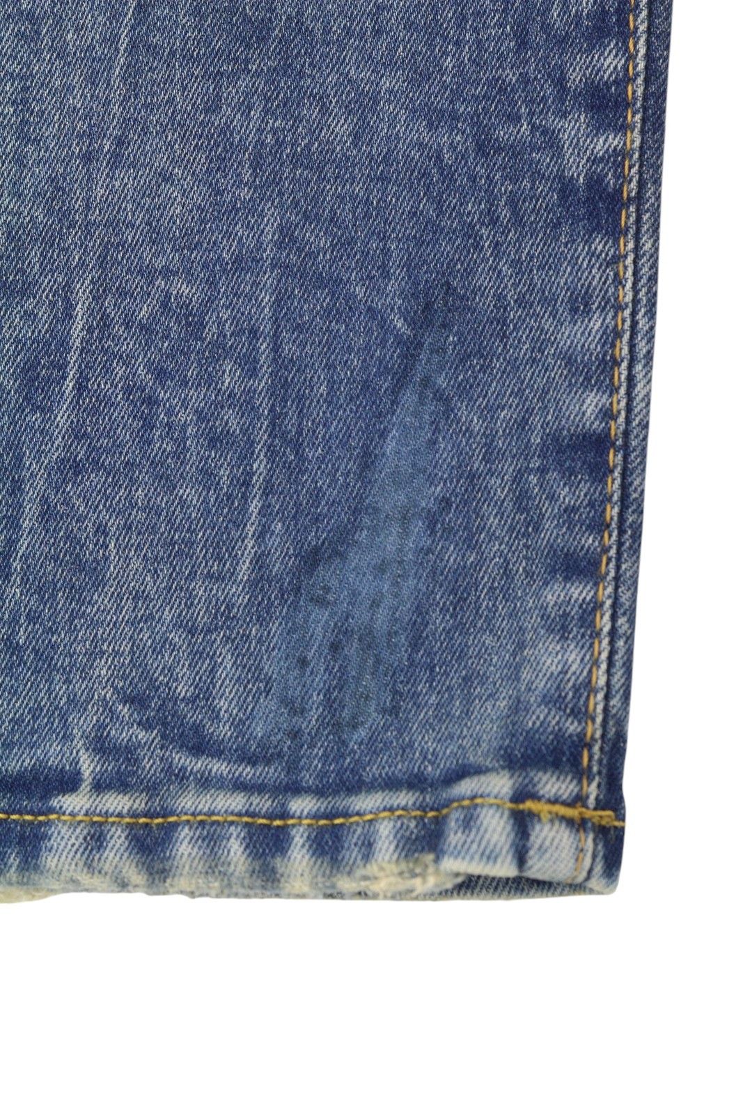 R13 BOY STRAIGHT 27 Cropped Ankle Washed Blue Kelly 84445 Size 27" / US 4 / IT 40 - 12 Thumbnail