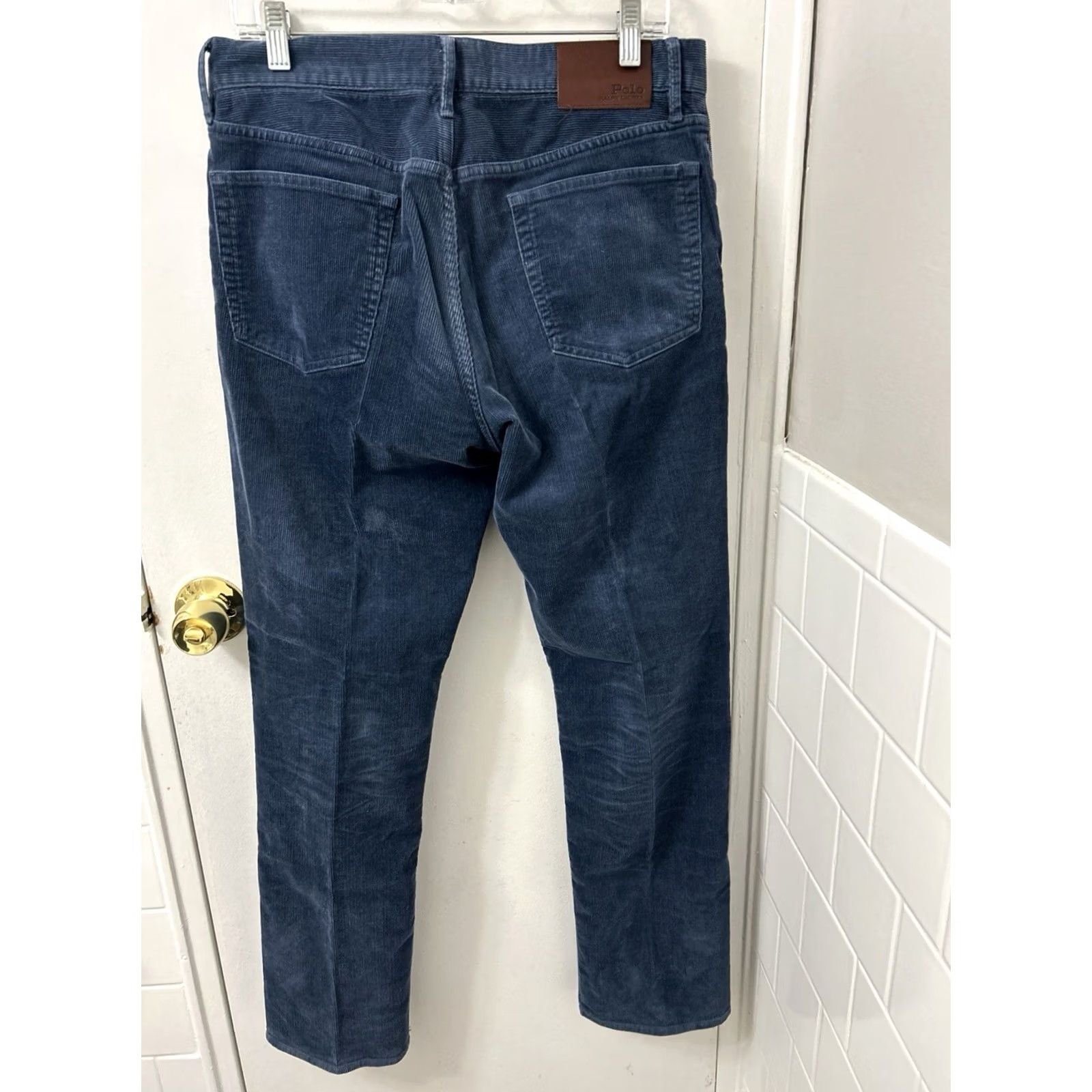 Polo Ralph Lauren Polo Ralph Lauren Prospect Straight Pants Mens 32x32 Corduroy Blue Size US XS / EU 42 / 0 - 7 Thumbnail