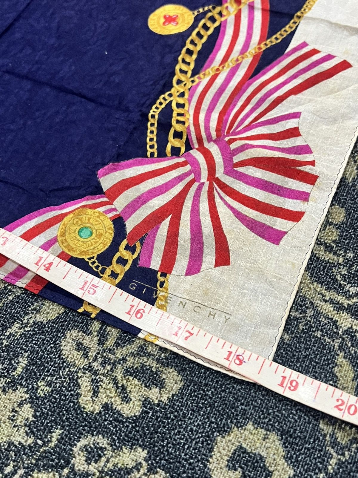 Givenchy × Vintage Givenchy Scarf Handkerchief Size ONE SIZE - 4 Thumbnail
