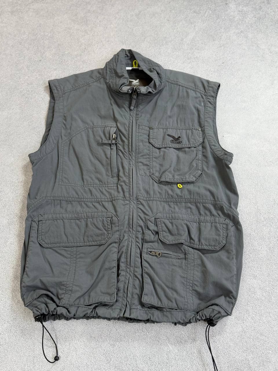 Japanese Brand vtg cropped avant-garde y2k goth opium cargo multizip vests Size US M / EU 48-50 / 2 - 4 Thumbnail
