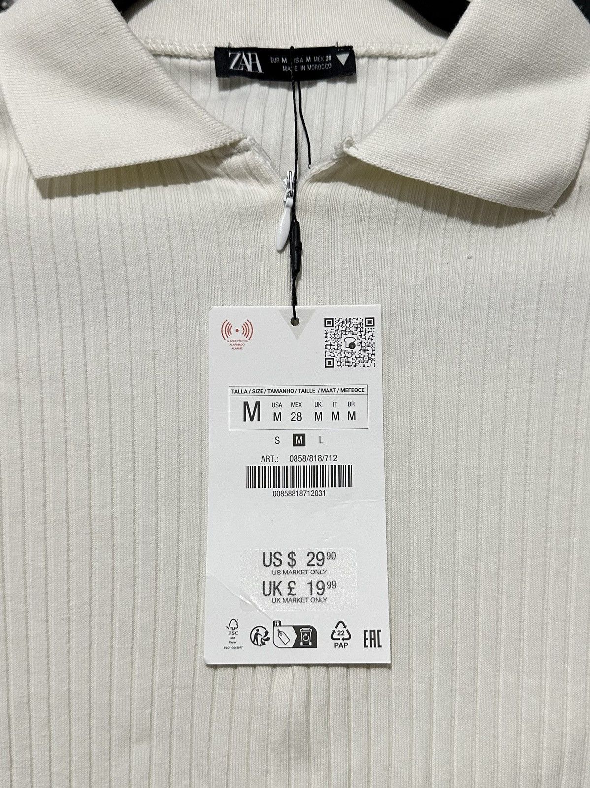 Zara Zara shirt Size M / US 6-8 / IT 42-44 - 2 Thumbnail