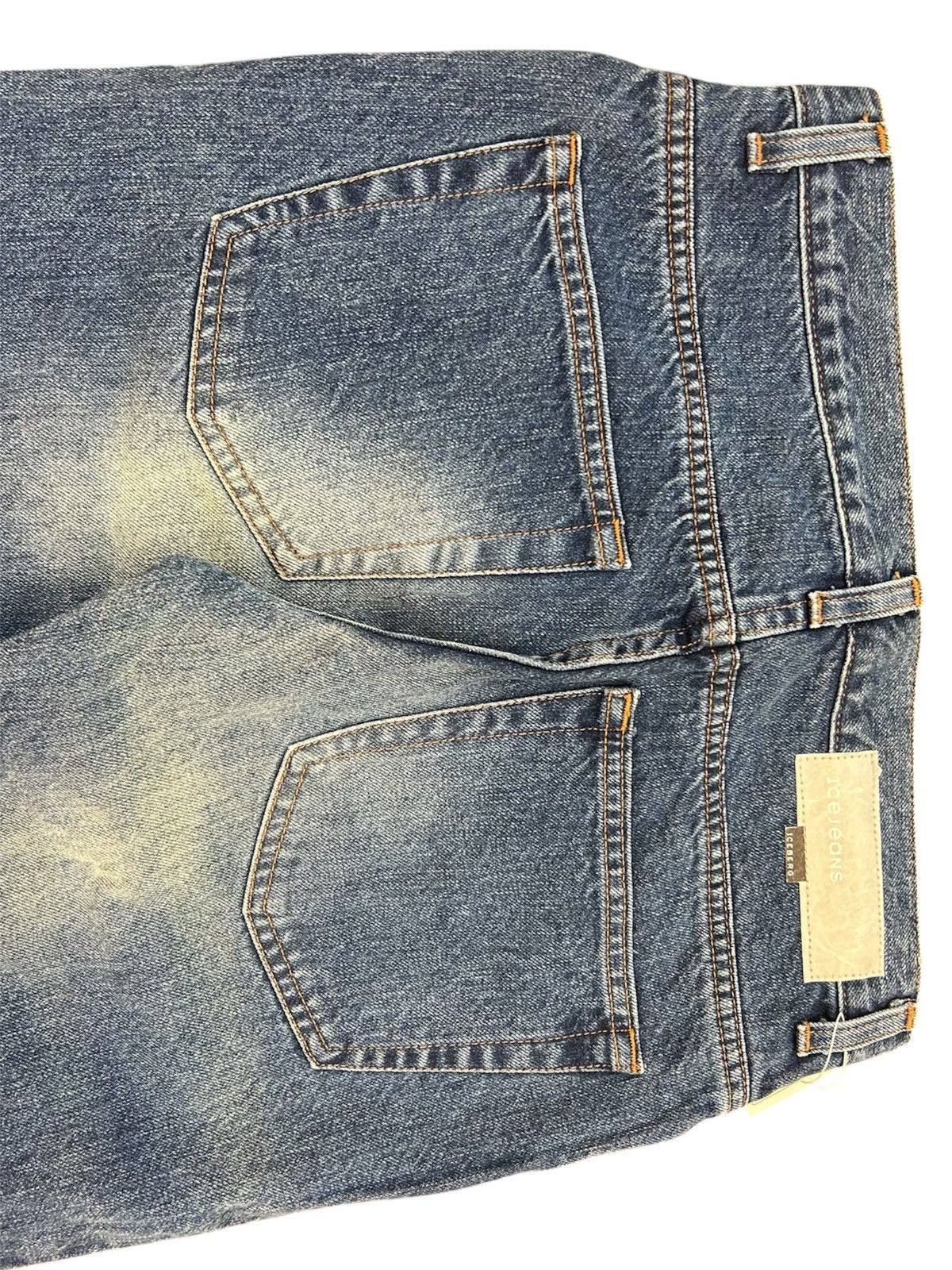 Iceberg Vintage ICEBERG Ice Jeans | Made In Italy | Stone-Wash Size 27" / US 4 / IT 40 - 8 Thumbnail
