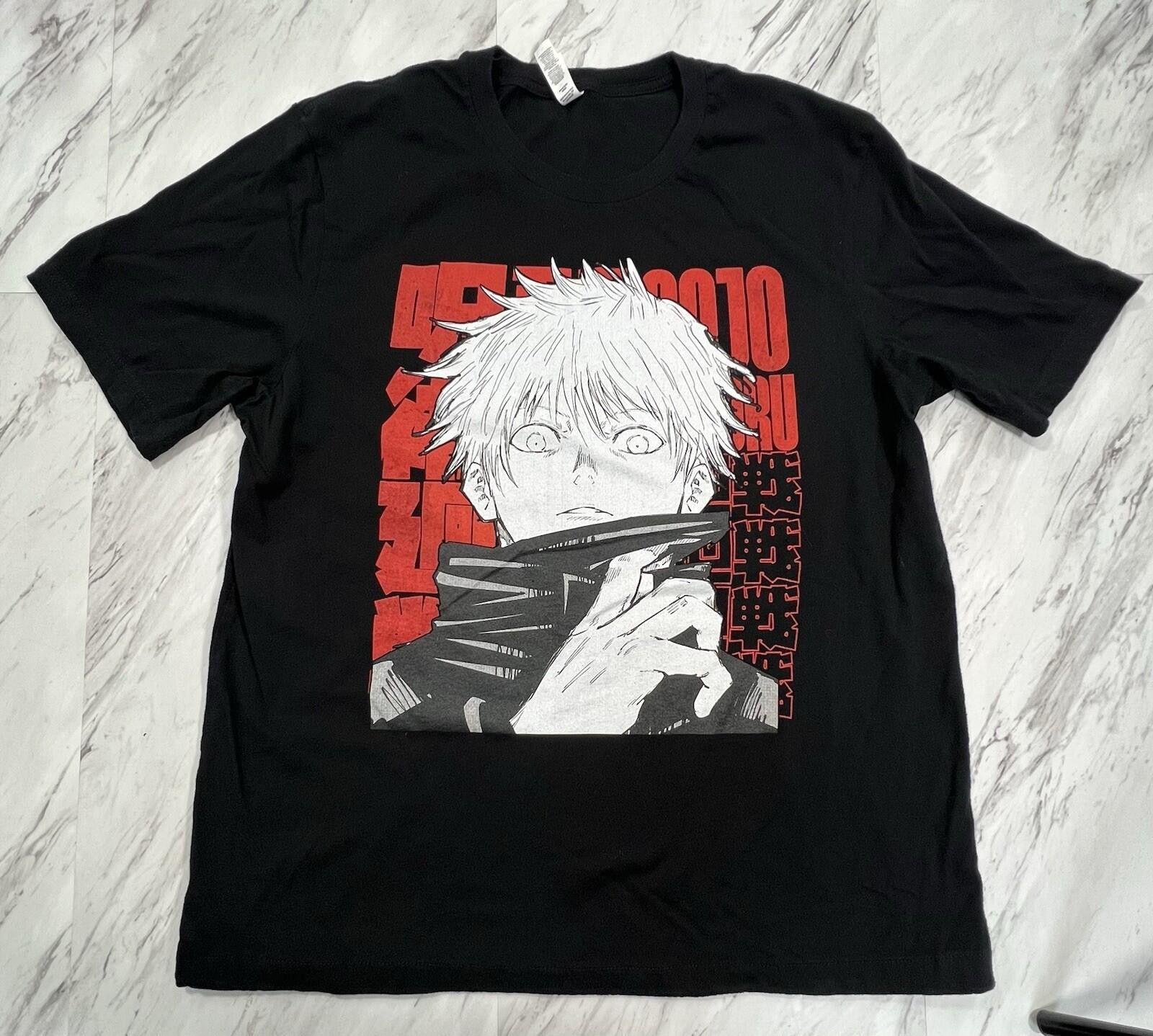 Other Jujutsu Kaisen Satoru Gojo Anime Graphic Tee Black XL #13 Size US XL / EU 56 / 4 - 1 Thumbnail