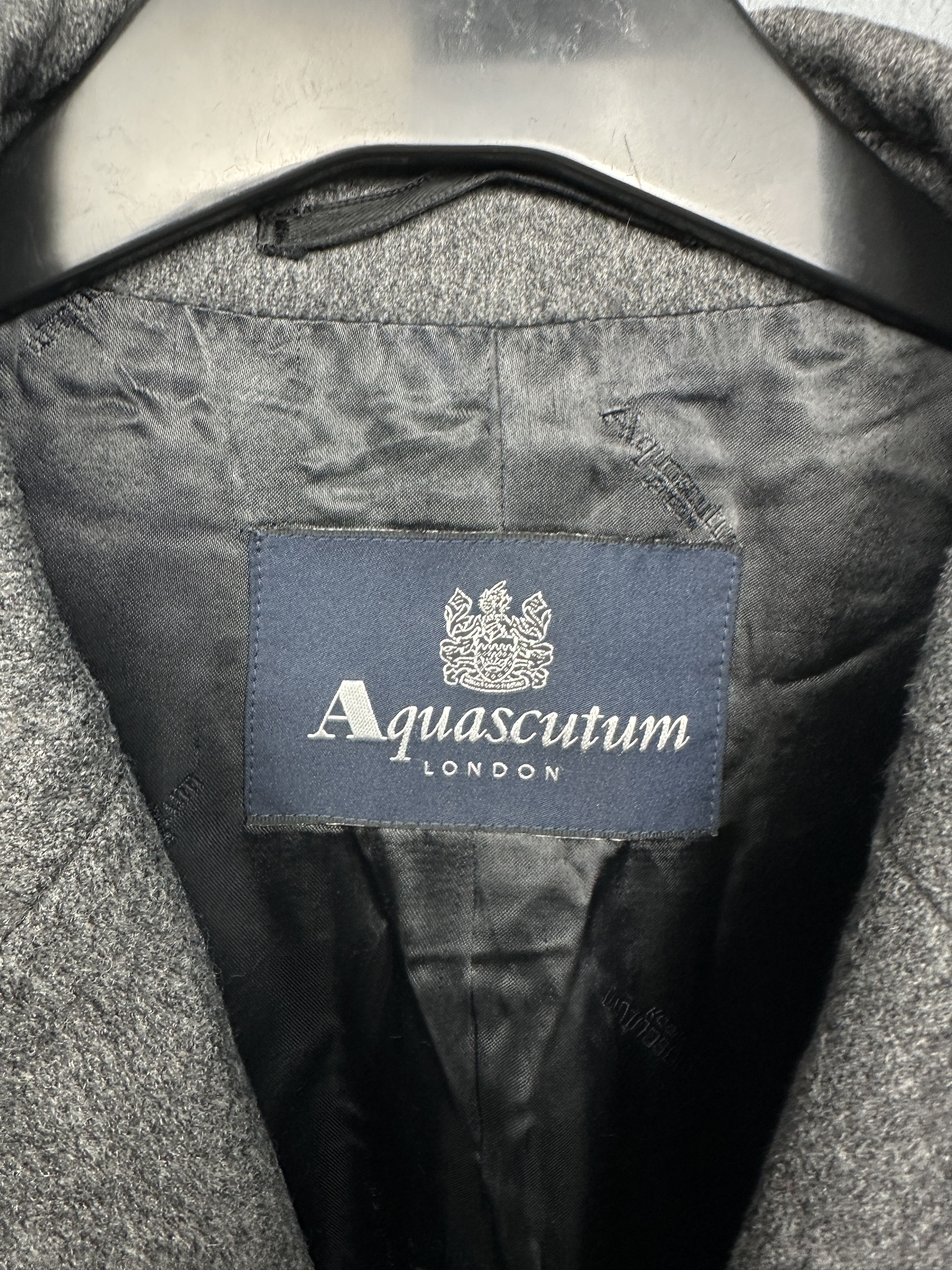 Aquascutum Aquascutum Vintage Mens Wool Coat Jacket Size US M / EU 48-50 / 2 - 3 Thumbnail