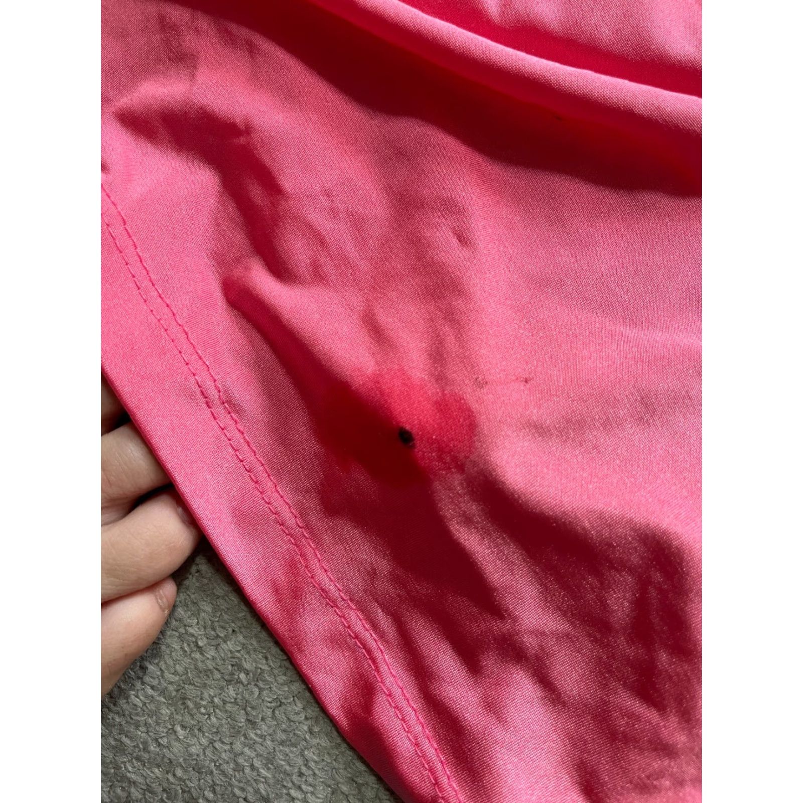 Swims VINTAGE Va VA Voom Swim Top Womens M Medium Pink With Tags Small Stain M Women's Sz Size M Size M / US 6-8 / IT 42-44 - 3 Thumbnail