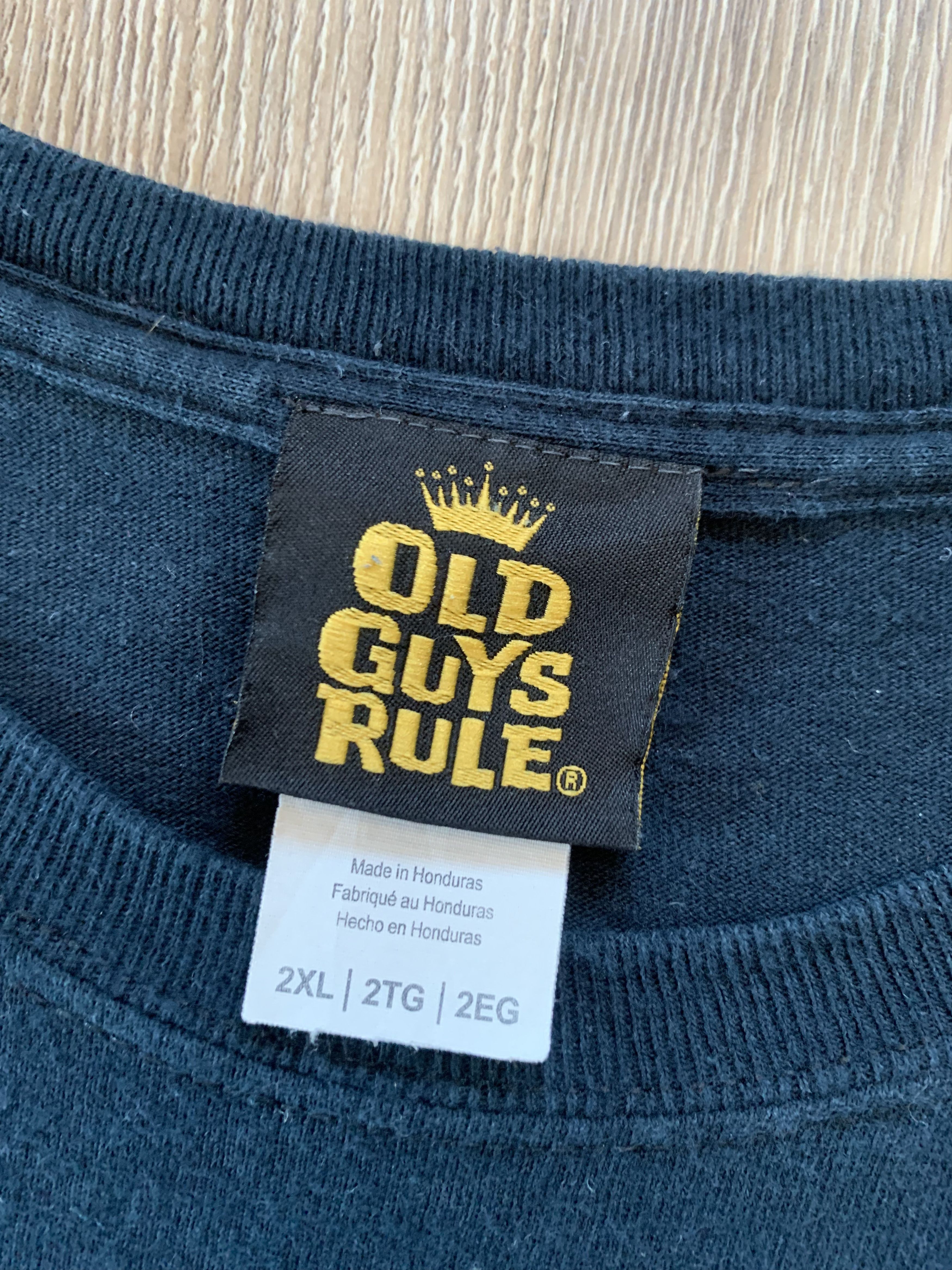 Other Vintage Old Guys Rule Pink Floyd Plank Floored T-Shirt Size US XXL / EU 58 / 5 - 6 Thumbnail