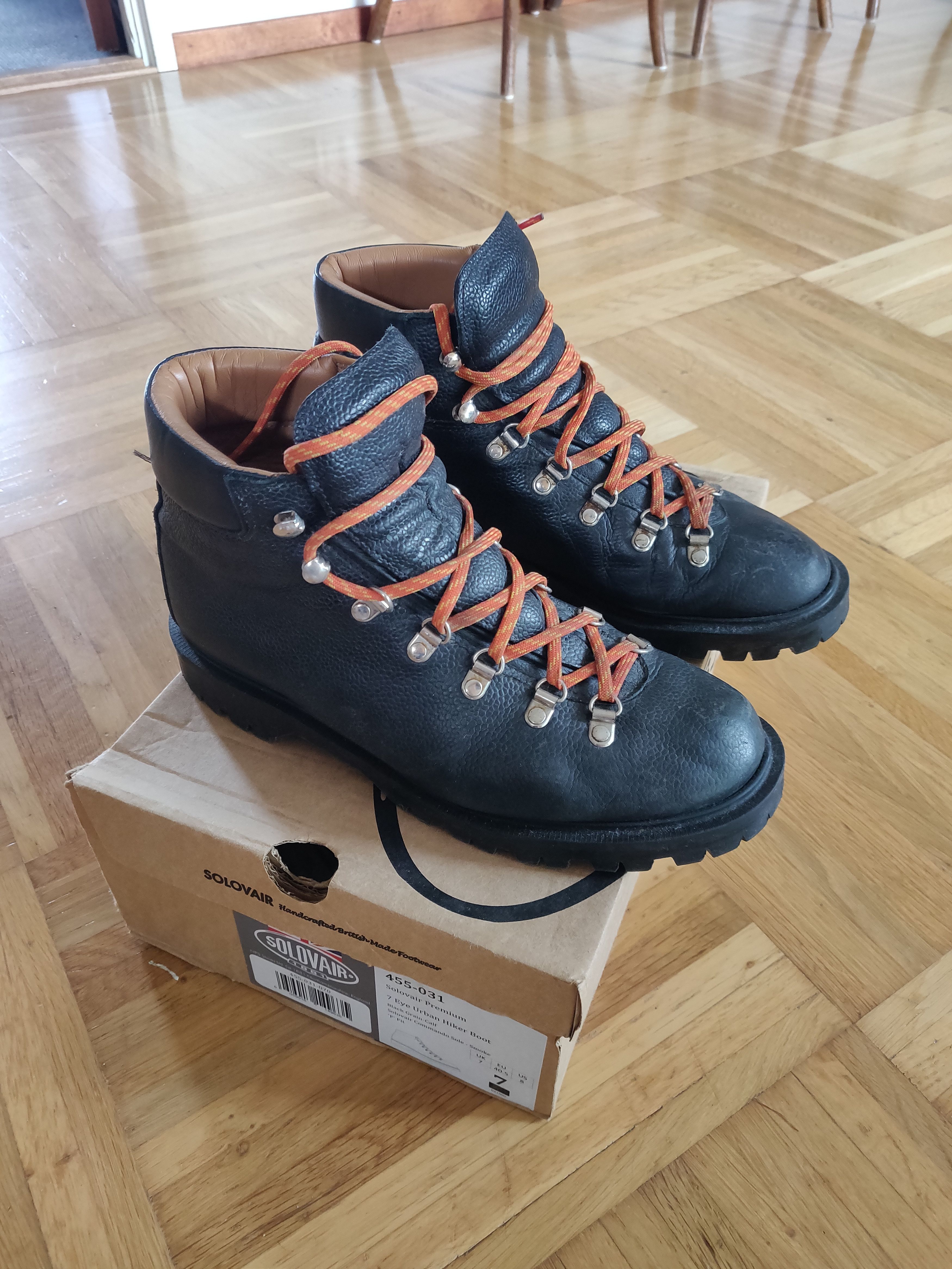 Solovair 7 Eye Urban Hiker Boot Size US 8 / EU 41 - 5 Thumbnail