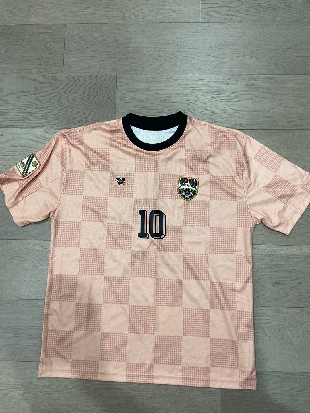 Aime Leon Dore Team Soccer Jersey Pink for Men