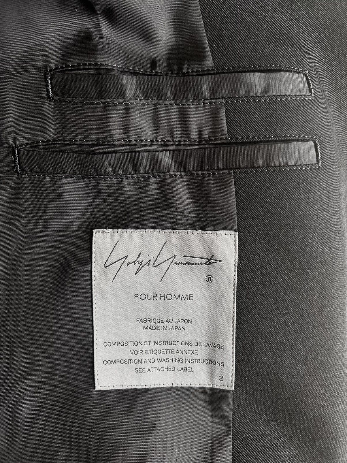 Yohji Yamamoto Pour Homme - Left Front Double Flap JKT