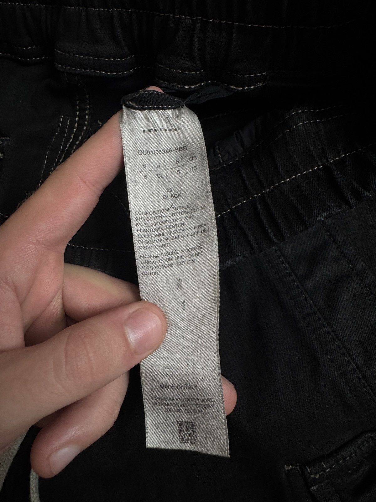 Rick Owens Drkshdw Rick Owen’s Mastodon Cargos Size US 30 / EU 46 - 4 Thumbnail