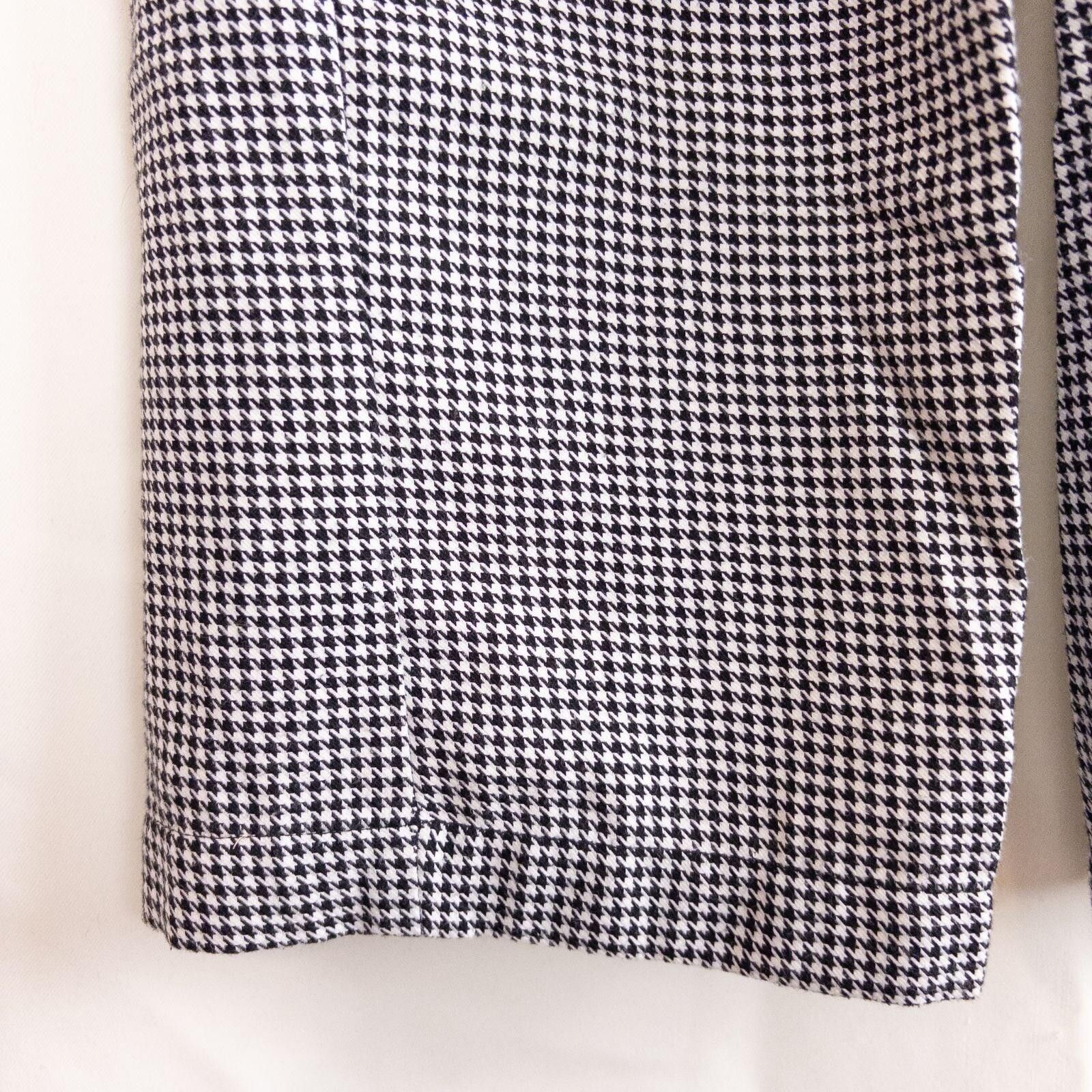 Other Mercer Culinary Black White Houndstooth Pants Womens Small Size 28" / US 6 / IT 42 - 8 Thumbnail