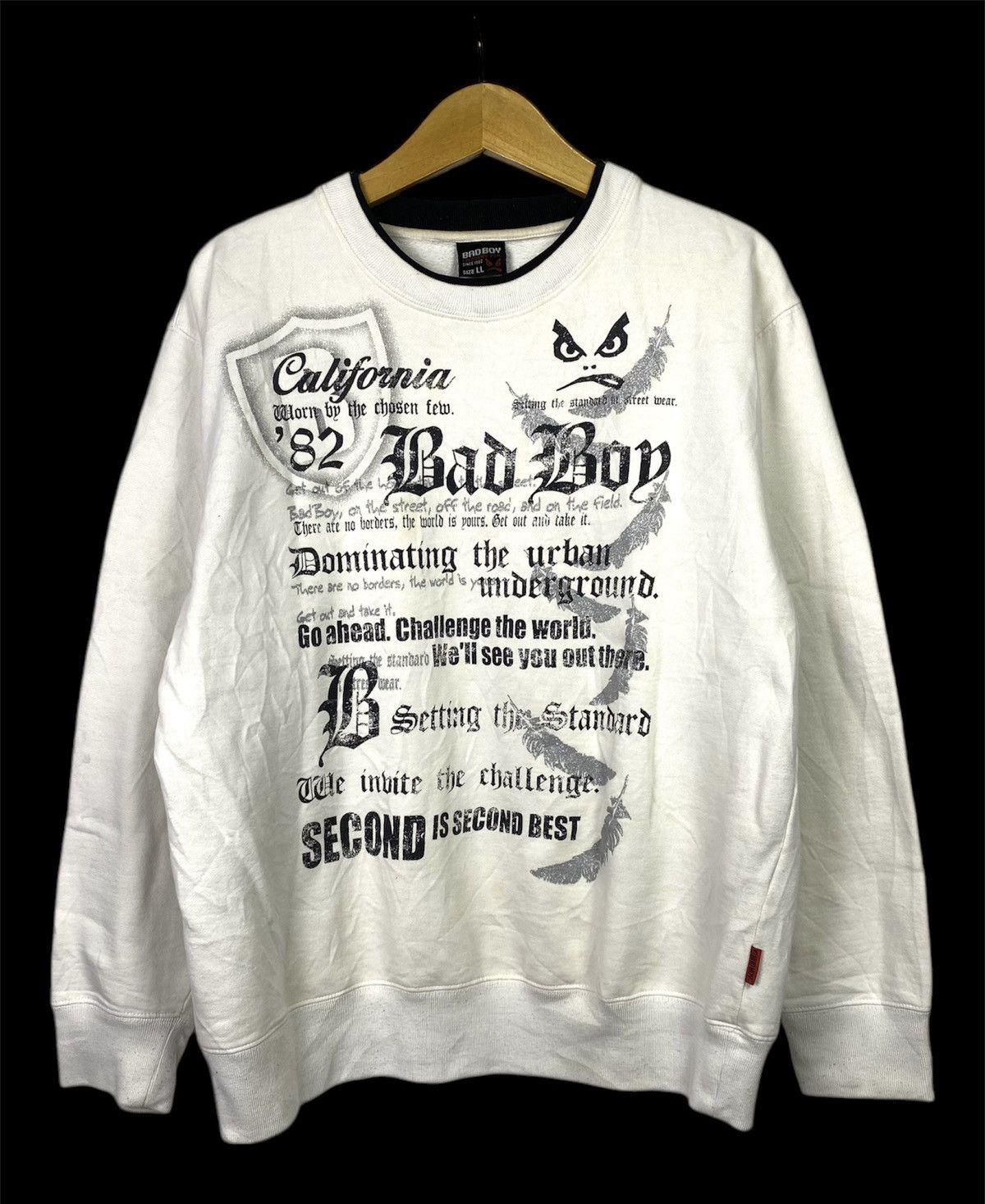 If Six Was Nine × Japanese Brand × Le Grande Bleu (L.G.B.) badboy sweatshirt poem style Size US L / EU 52-54 / 3 - 1 Thumbnail