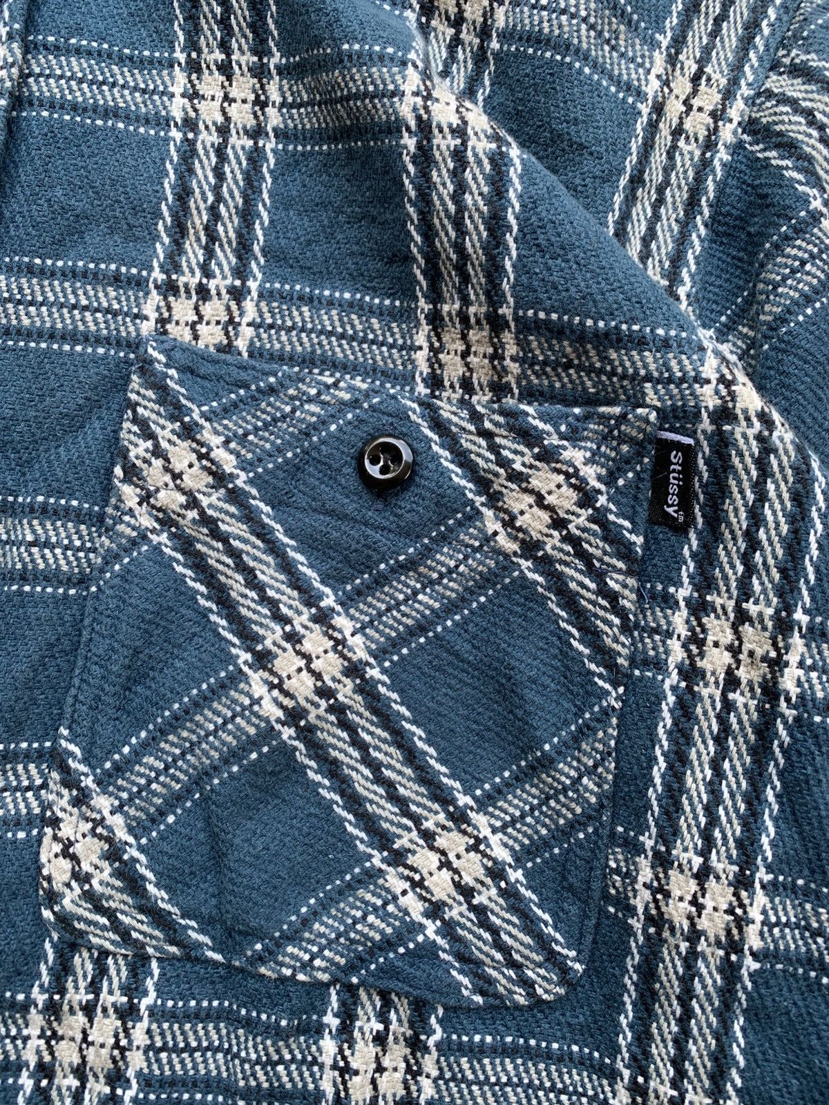 Stussy × Vintage Stussy Flanel Longshirt Size US L / EU 52-54 / 3 - 3 Thumbnail