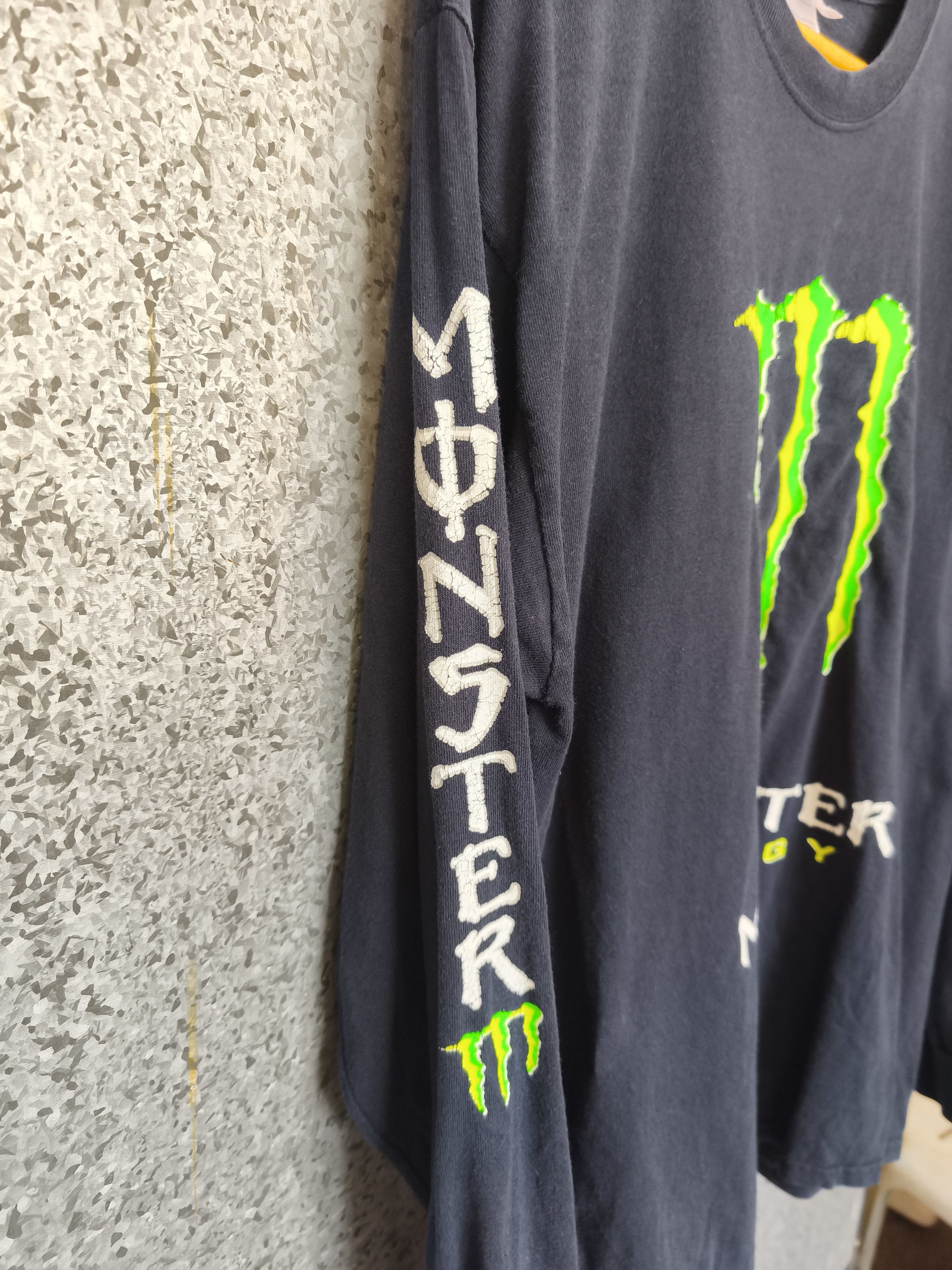 Vintage 🔥 Vintage y2k Monster Energy t shirt long sleeve FTP Size US L / EU 52-54 / 3 - 4 Thumbnail