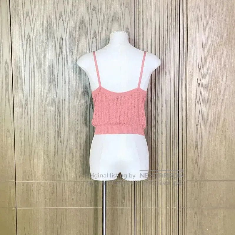 Chanel Chanel Pink Silk Summer Sleeveless Top . Size S / US 4 / IT 40 - 1 Thumbnail