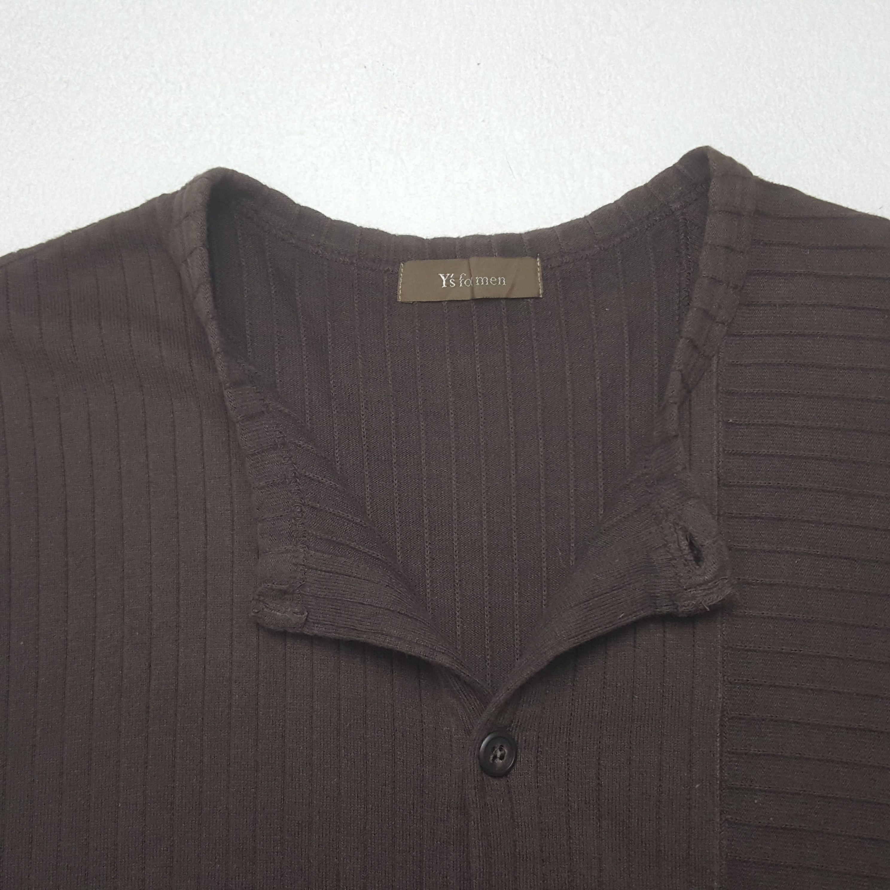 Vintage × Y's for Men × Yohji Yamamoto Vintage Y's For Men Japanese Button Up Shirt Size US XL / EU 56 / 4 - 3 Thumbnail