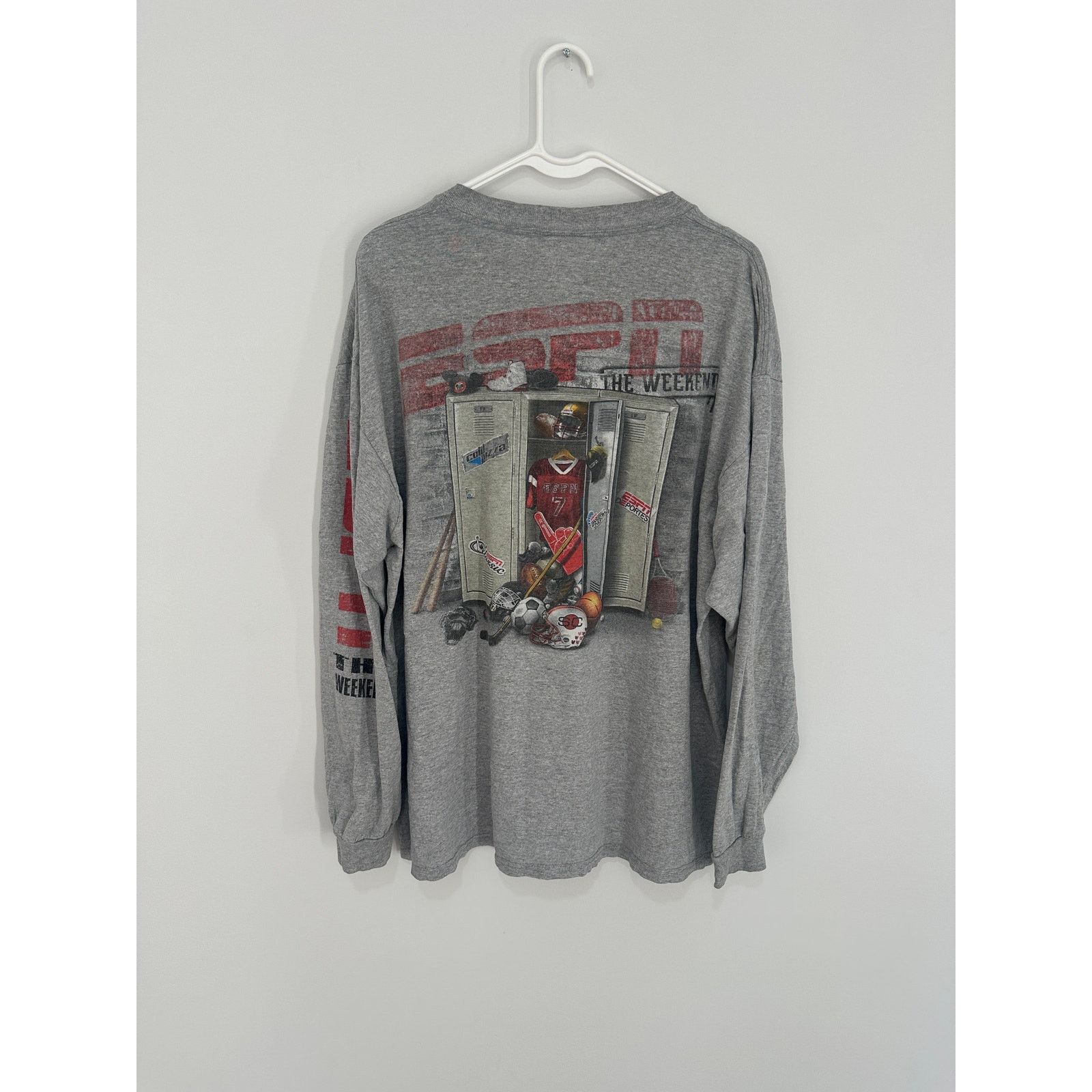 Vintage 2000s ESPN Long Sleeve Shirt - XL Size US XL / EU 56 / 4 - 5 Thumbnail