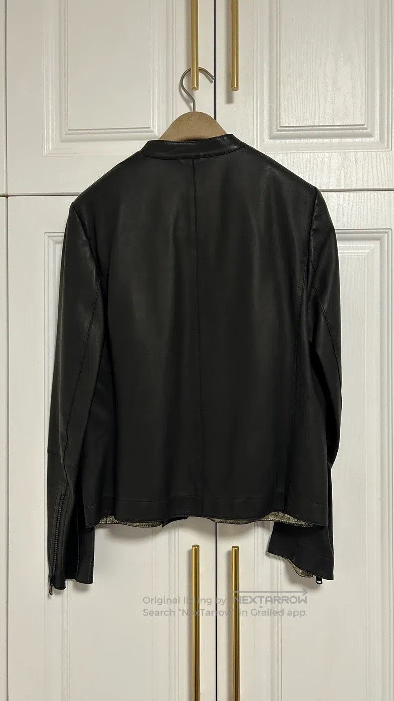 Brunello Cucinelli Brunello Cucinelli Nappa Leather Jacket Size XS / US 0-2 / IT 36-38 - 2 Thumbnail