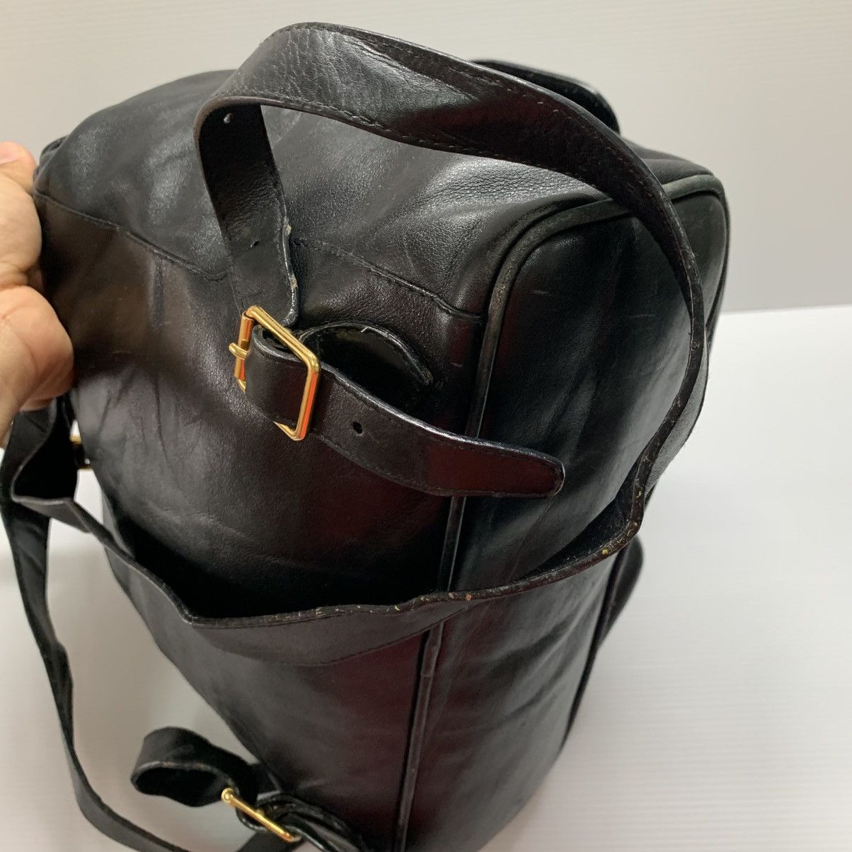 Gucci Gucci Bamboo Leather Backpack Size ONE SIZE - 9 Thumbnail