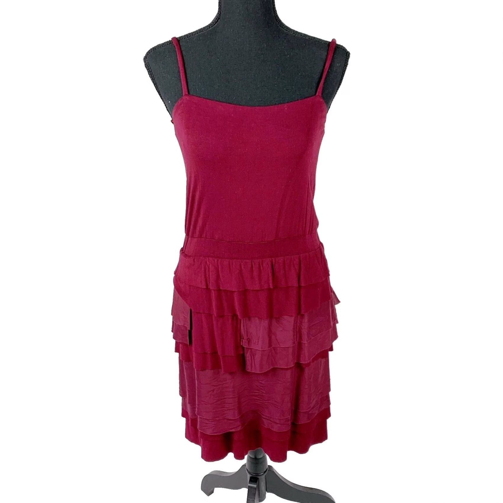 Vintage Barneys New York Dress Silk Spandex Spaghetti Strap Short Dress Small Purple Floral Sleeveless Pullover Vintage: No Fit & Flare Adult Womens XS? Size S / US 4 / IT 40 - 2 Thumbnail