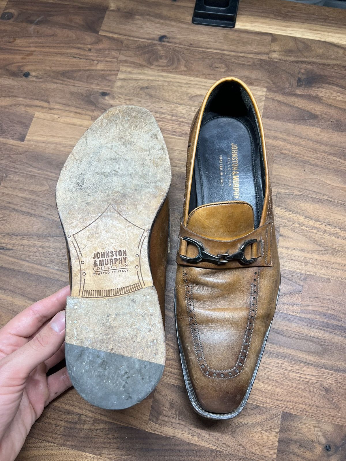 Johnston & Murphy Johnston & Murphy Dress Shoes Size US 10.5 / EU 43-44 - 5 Thumbnail