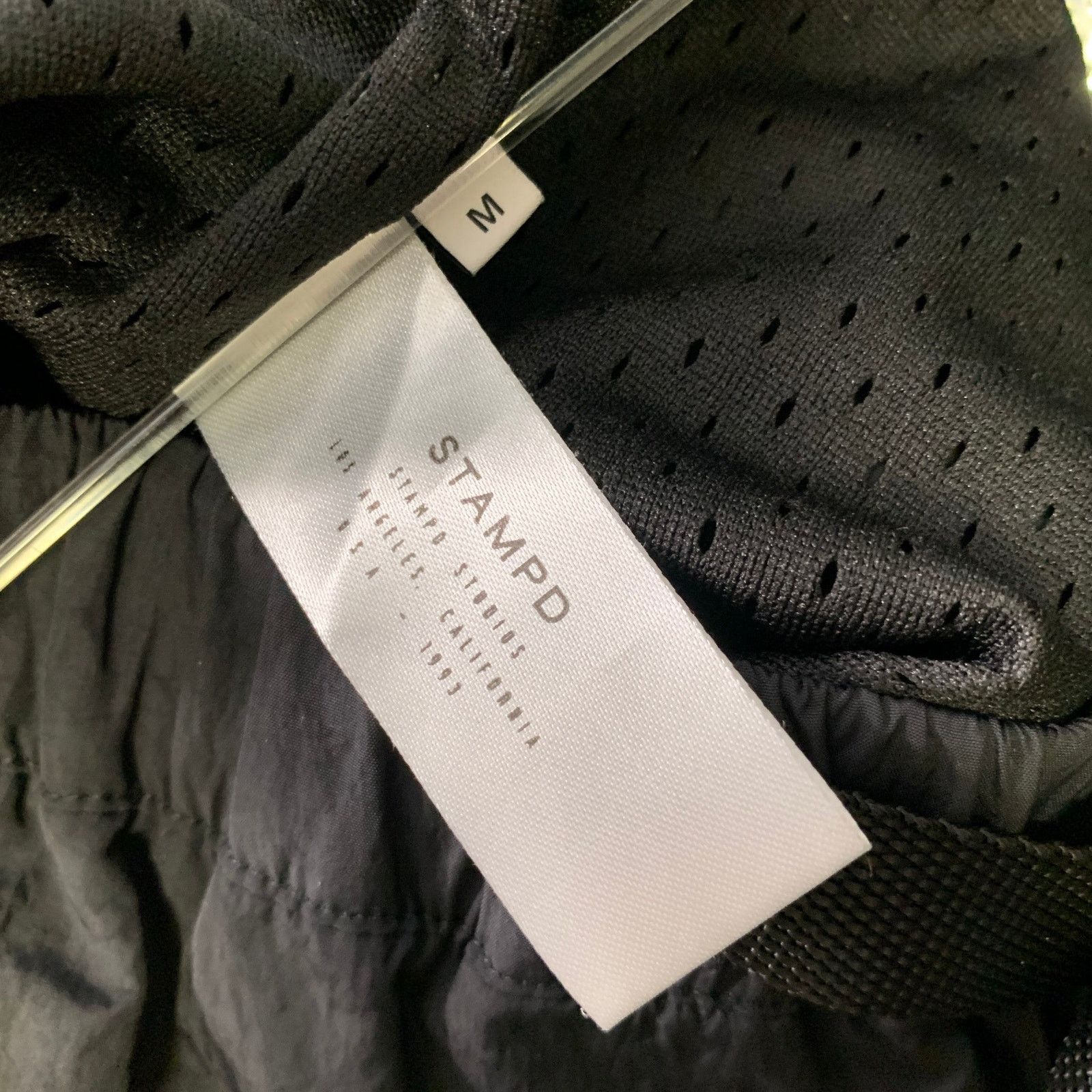 Stampd STAMPD Size M Black Green Nylon Joggers Casual Pants Size US 30 / EU 46 - 5 Thumbnail
