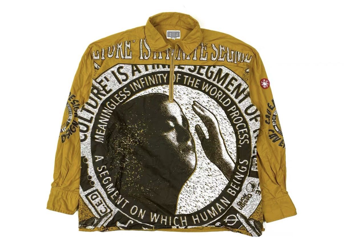 Cav Empt Cav Empt C.E Half Zip Big Shirts J31 Size US M / EU 48-50 / 2 - 1 Thumbnail