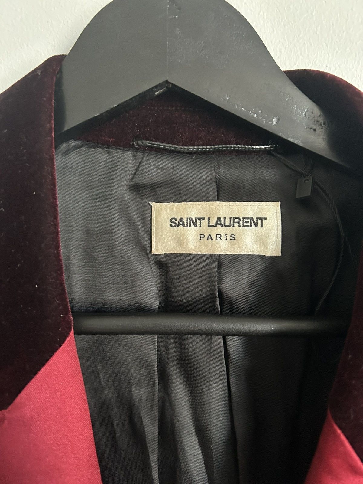Saint Laurent Paris SLP 2016 Le Smoking Blazer 50 Hedi Runway Size 50R - 5 Thumbnail