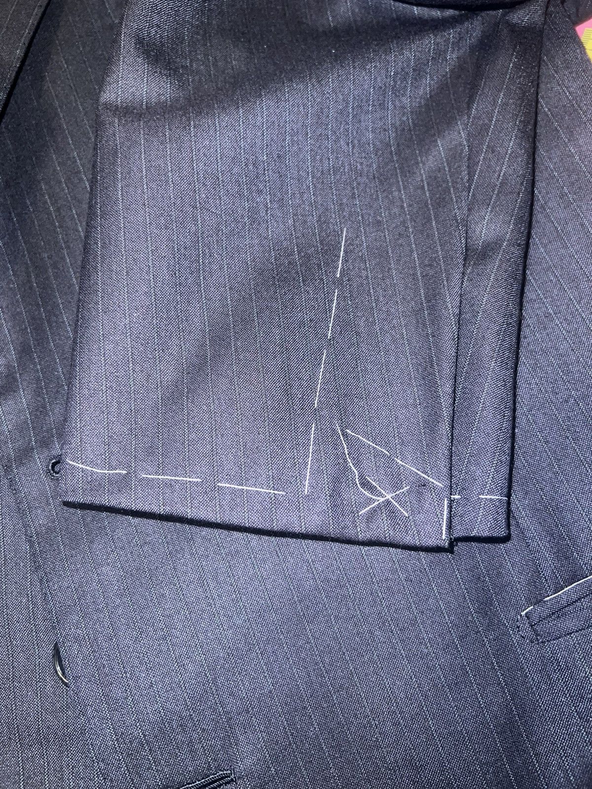 Brioni Brioni NM COLOSSE Suit –Navy Tonal Pinstripe – Wool & Silk Size 42R - 9 Thumbnail