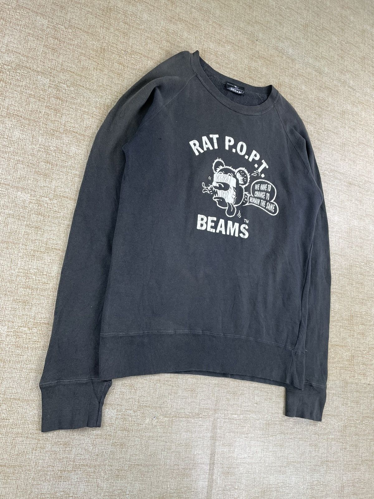 Beams Plus × If Six Was Nine × Vintage Vintage Beams RAT P.O.P.T Punk Sweatshirt Size US M / EU 48-50 / 2 - 2 Thumbnail