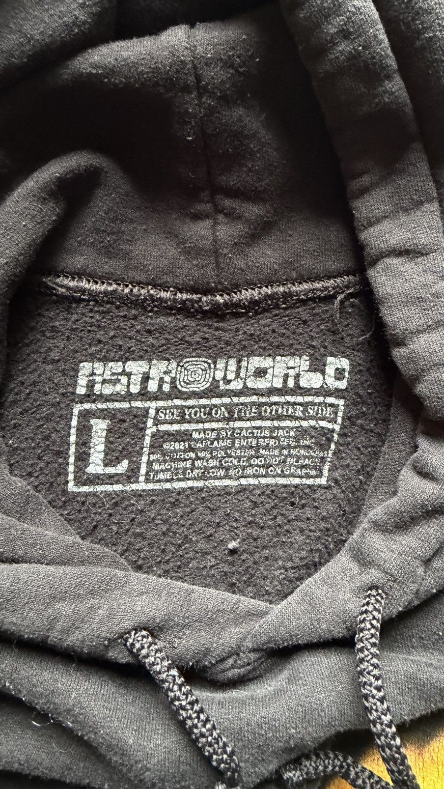 Travis Scott Astroworld Fest 2021 Merch Hoodie Size US L / EU 52-54 / 3 - 6 Thumbnail