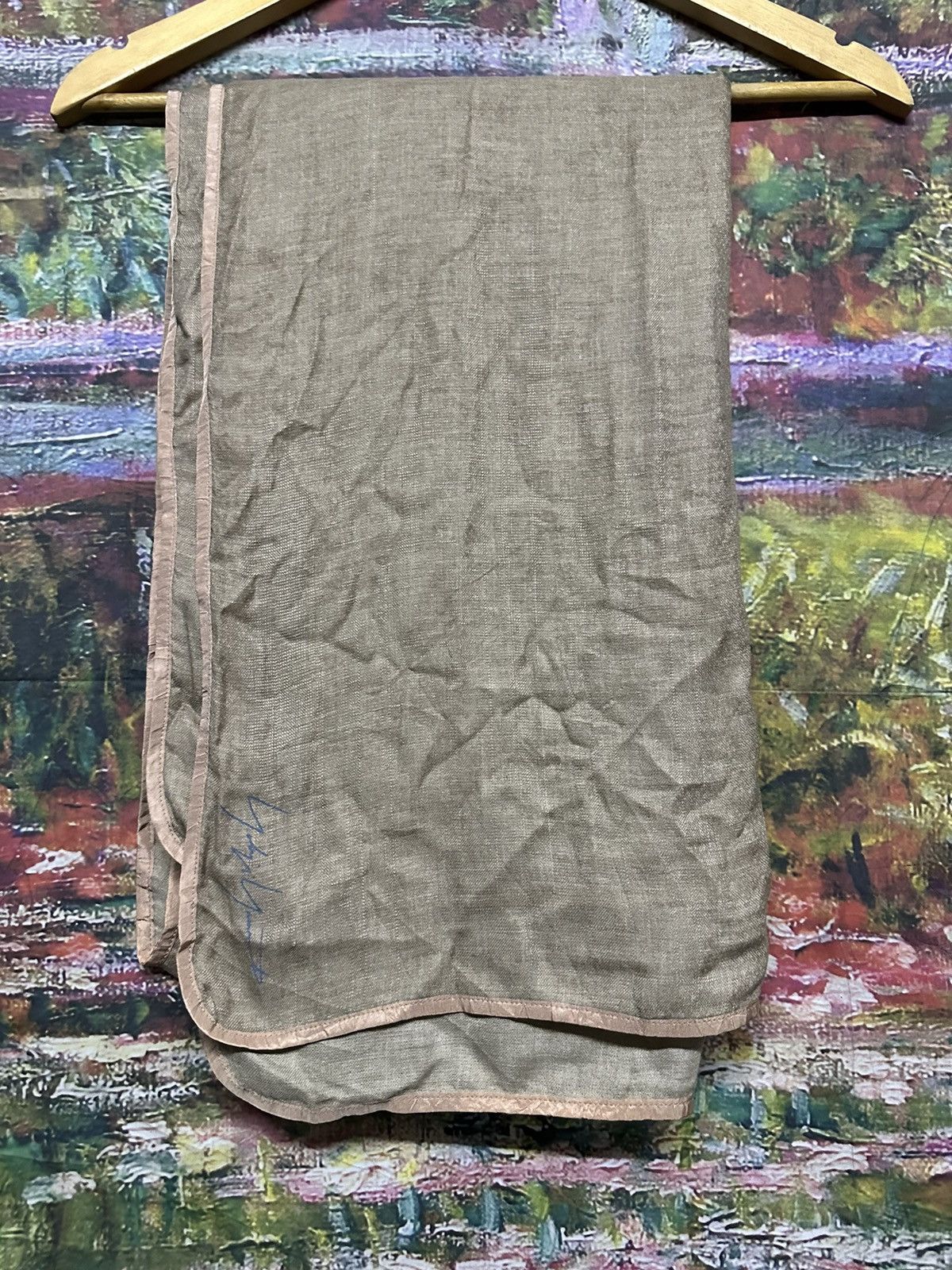 Yohji Yamamoto Yohji Yamamoto japanase designer Scarf 41-72 Size 46 - 3 Thumbnail