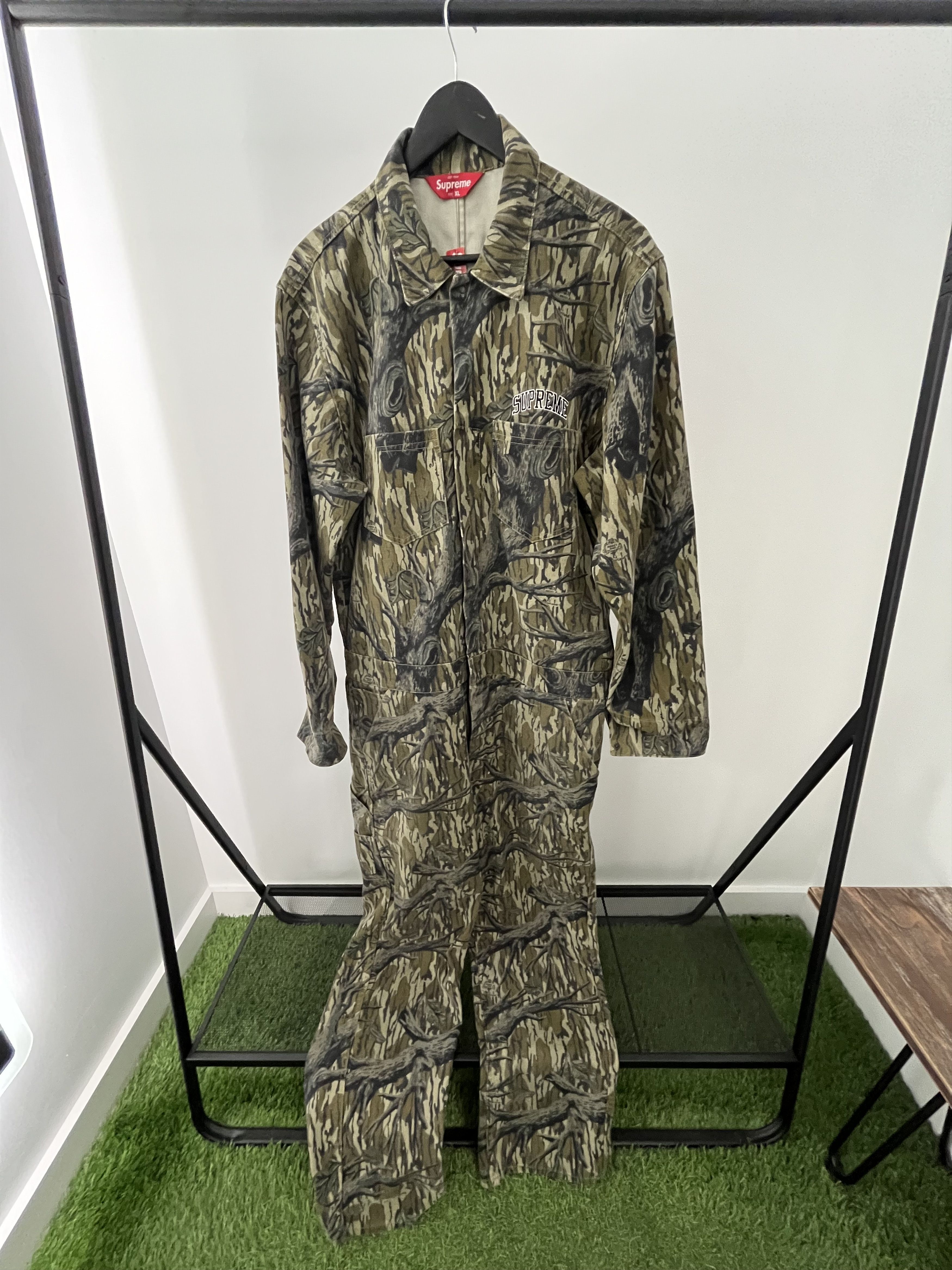 Supreme Coveralls Mossy Oak シュプリーム 迷彩 Ｌ シュプリーム SUPREME 18AW Mossy Oak コラボ Coveralls Camo