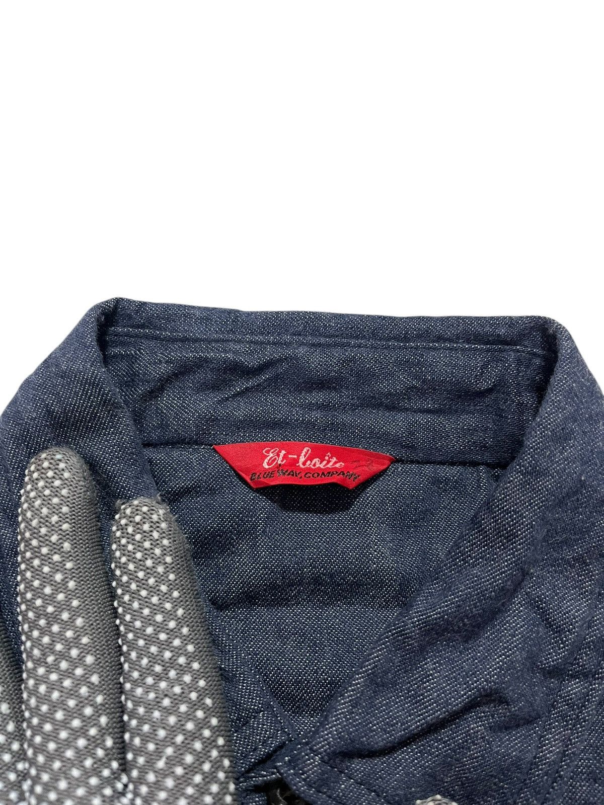 Designer × Japanese Brand × Vintage BLUE WAY JAPANESE BRAND DENIM LONG SLEEVES SHIRT Size US S / EU 44-46 / 1 - 4 Thumbnail