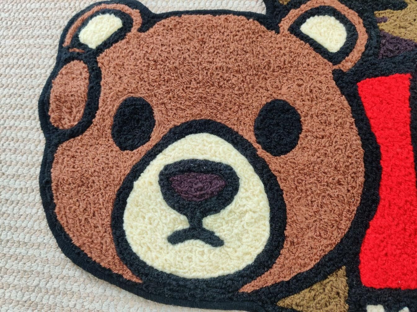 Other Kanye West College Dropout Inspired Wool Thread Carpet Size ONE SIZE - 5 Thumbnail