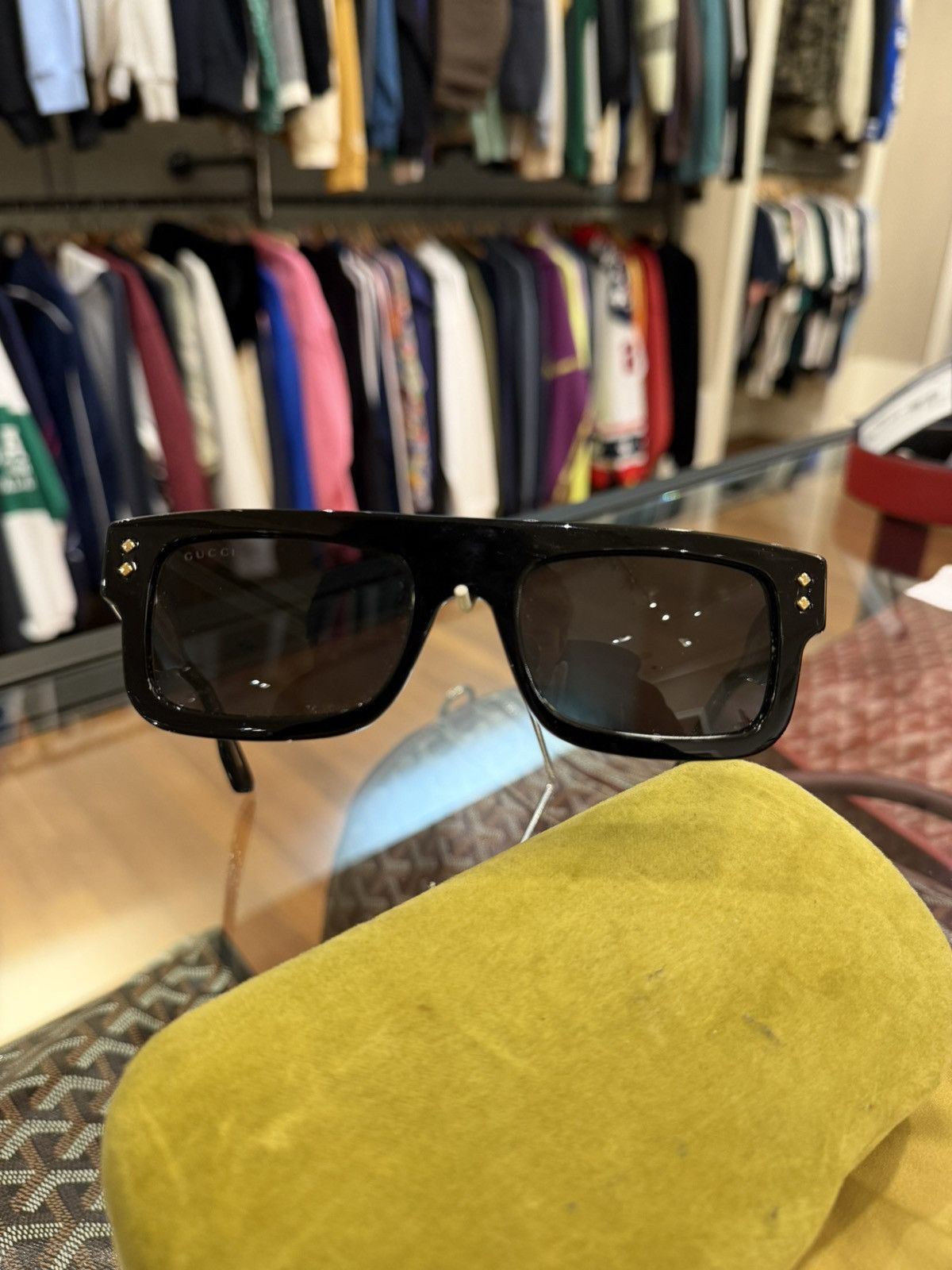 Gucci Gucci GG1262S Sunglasses - Black Size ONE SIZE - 3 Thumbnail