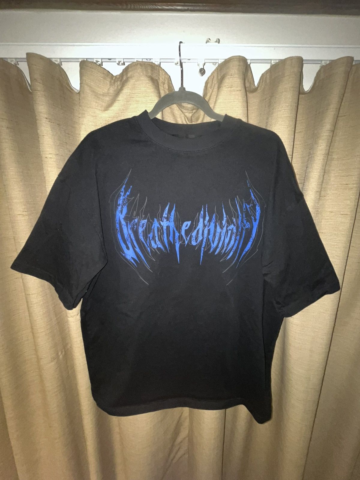 Other BreatheDivinity Blue Oversized T-Shirt Size US L / EU 52-54 / 3 - 1 Thumbnail