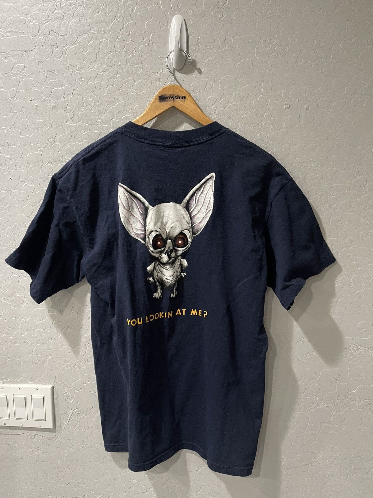 Vintage Vintage Lifeforms Chihuahua Dog Angry Shirt Size Large Size US L / EU 52-54 / 3 - 4 Thumbnail