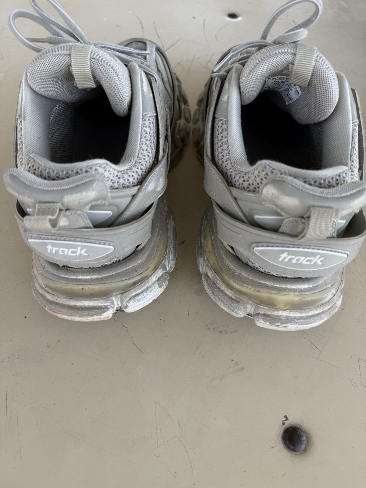 Balenciaga Balenciaga faded gray tracks Size US 9 / EU 42 - 4 Thumbnail