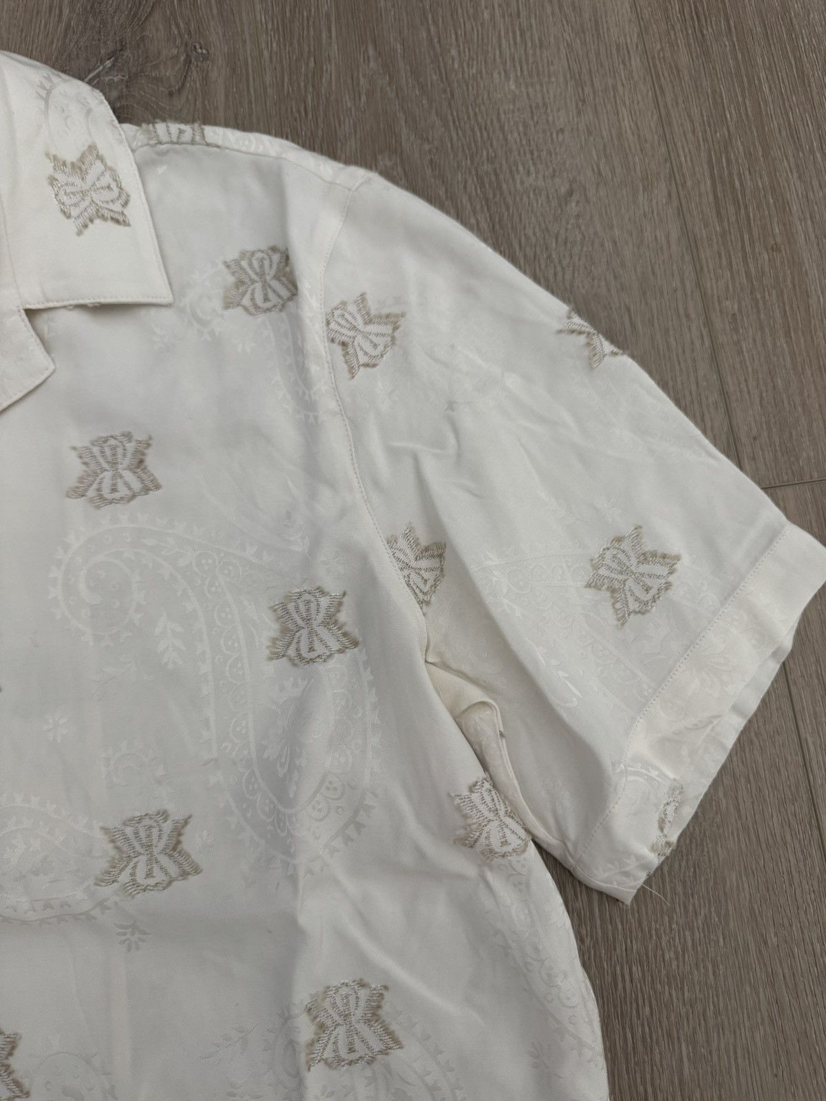 Kith Kith S/S 2025 Thompson Camp Collar Embroidered Pattern Shirt Size US S / EU 44-46 / 1 - 7 Thumbnail