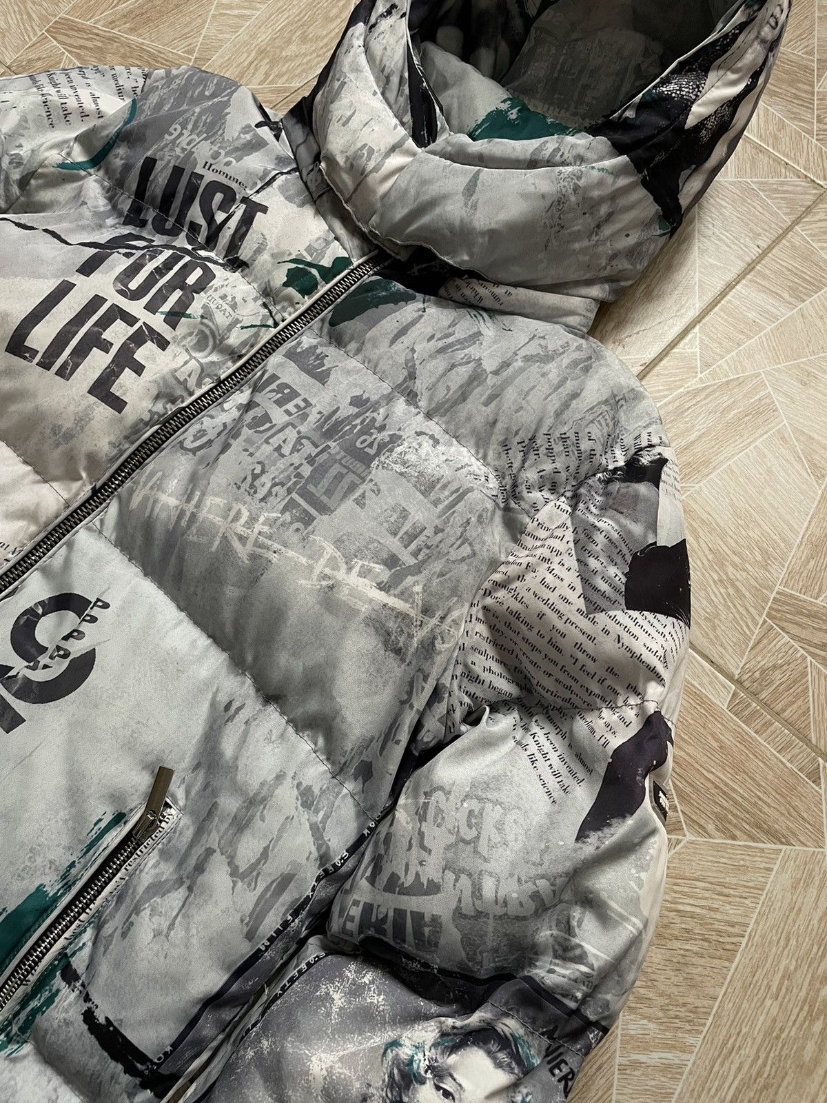 Japanese Brand × Maniere De Vior × Vintage Rare Vintage Maniere De Voir Multi Logo Puffer Down Jacket Size US XS / EU 42 / 0 - 4 Thumbnail