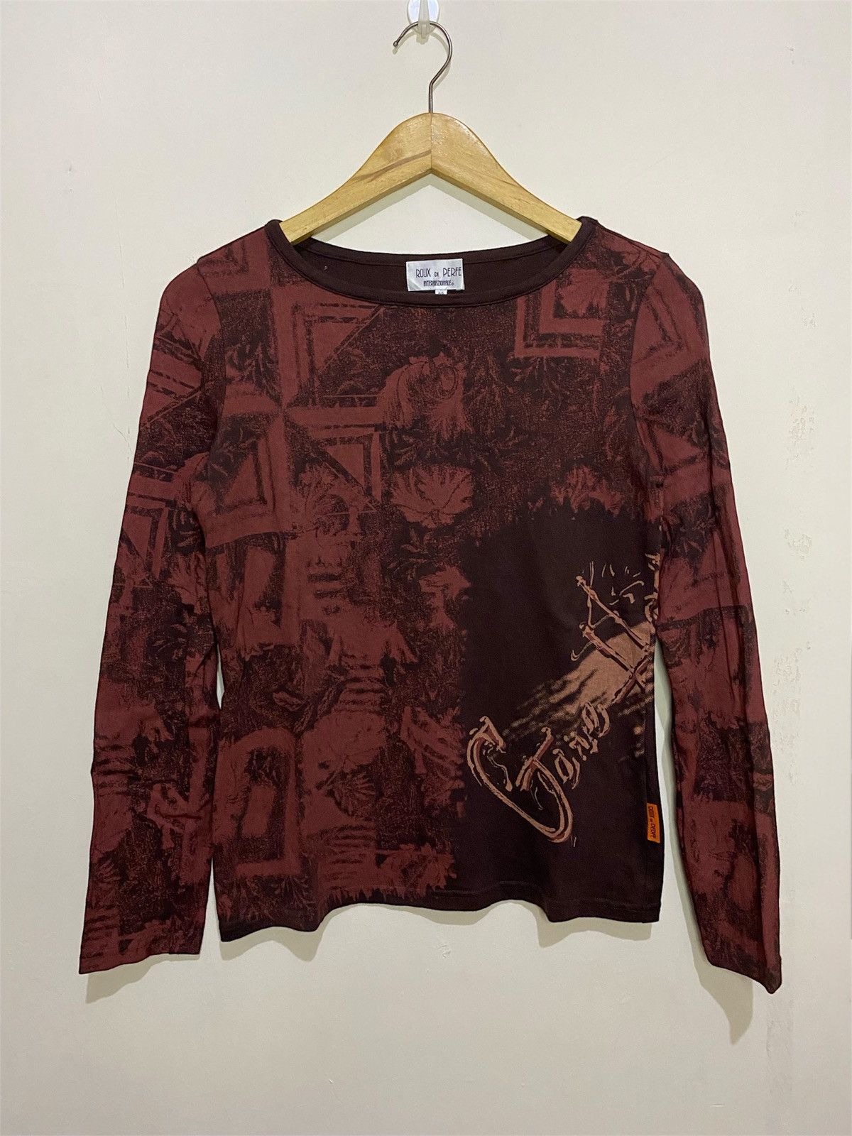 If Six Was Nine × Japanese Brand × Le Grande Bleu (L.G.B.) Vintage All Over Print Art Loong Sleeve Japanese Style Size L / US 10 / IT 46 - 1 Thumbnail