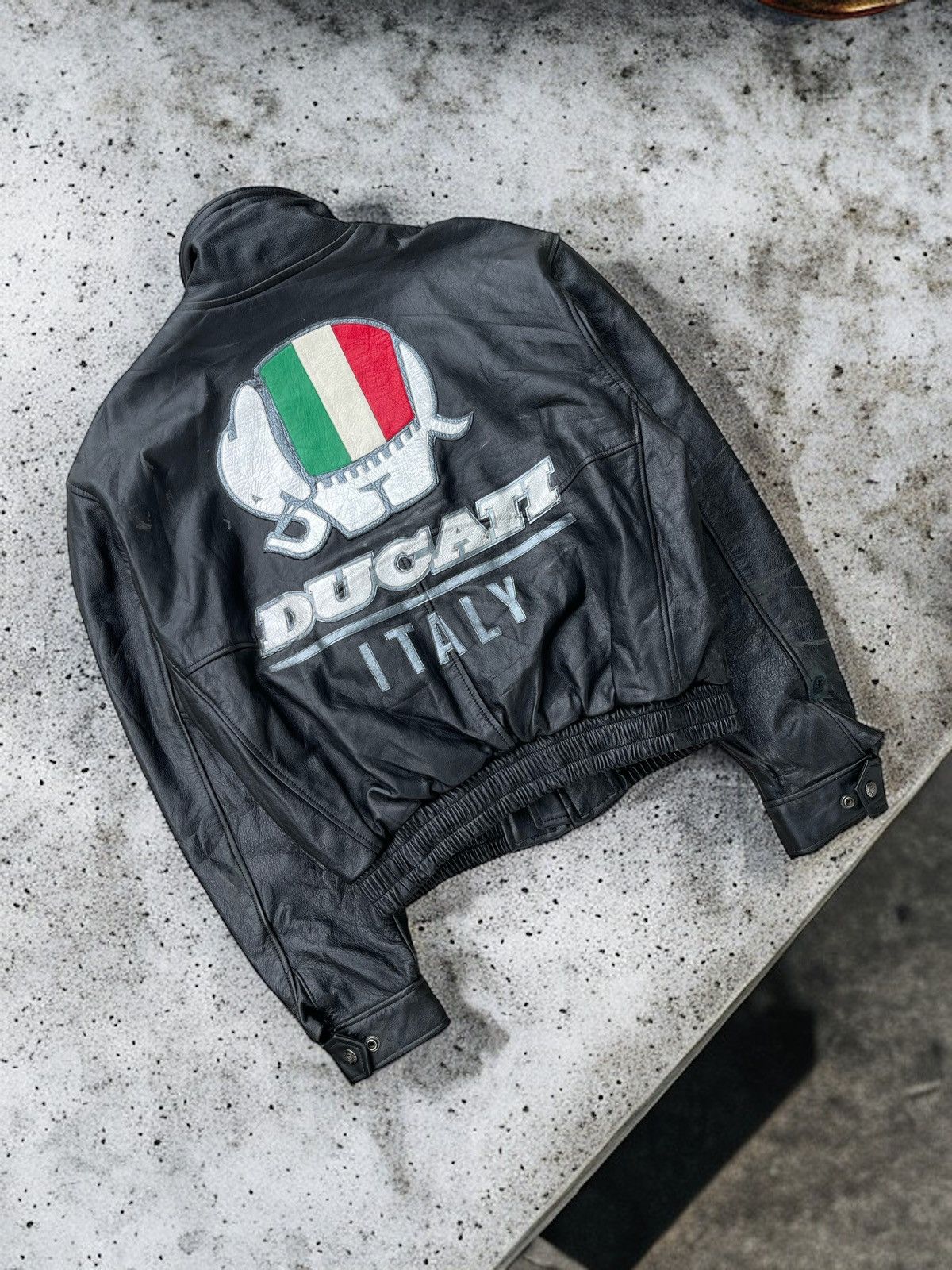 Ducati × Kadoya 🔥RARE🔥 DUCATI ITALY BY KADOYA GENUINE LEATHER RAIDER JACKET Size US M / EU 48-50 / 2 - 5 Thumbnail