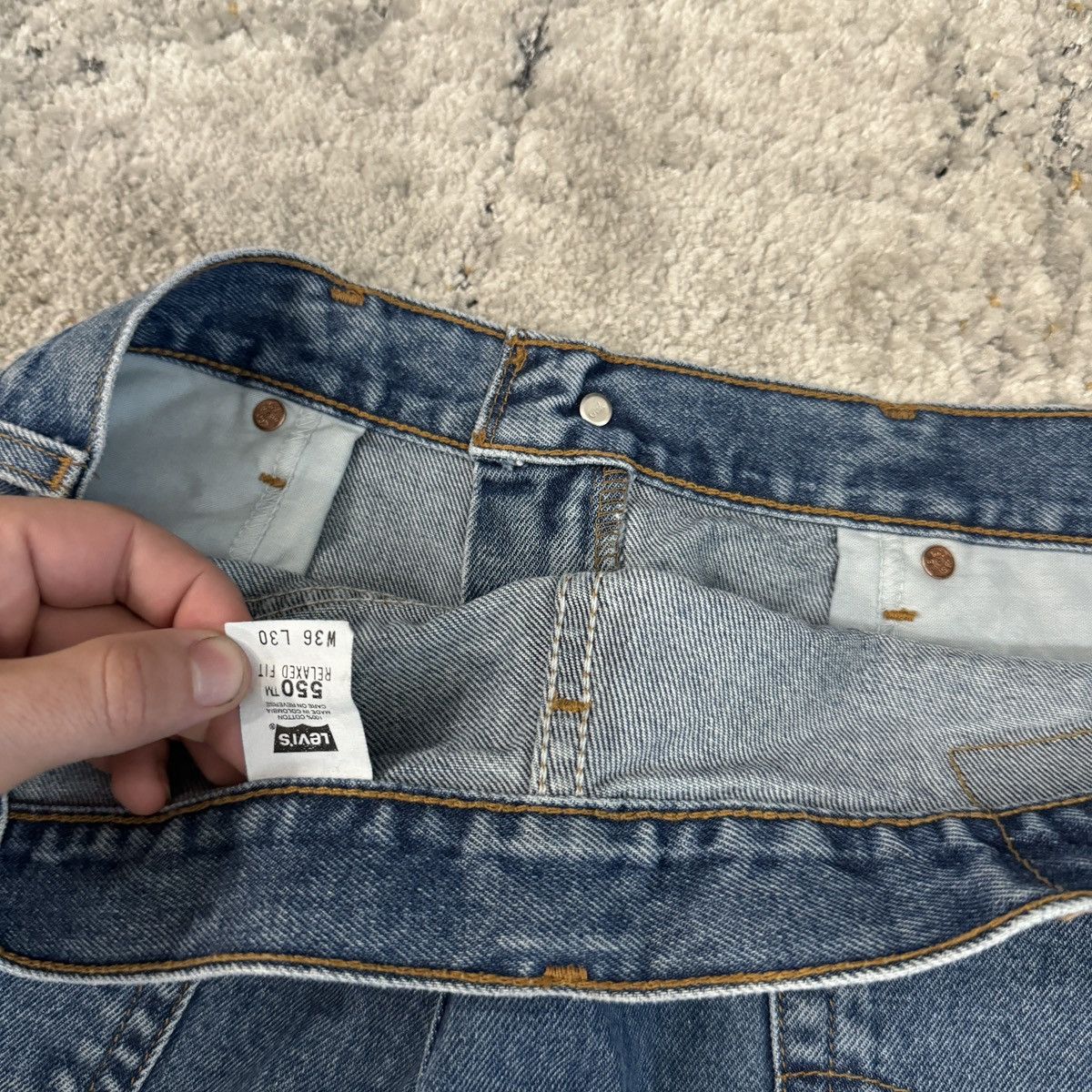 Levi's × Vintage Essential Vintage 90s Levi’s 550 wide leg skater jeans Size US 36 / EU 52 - 4 Thumbnail