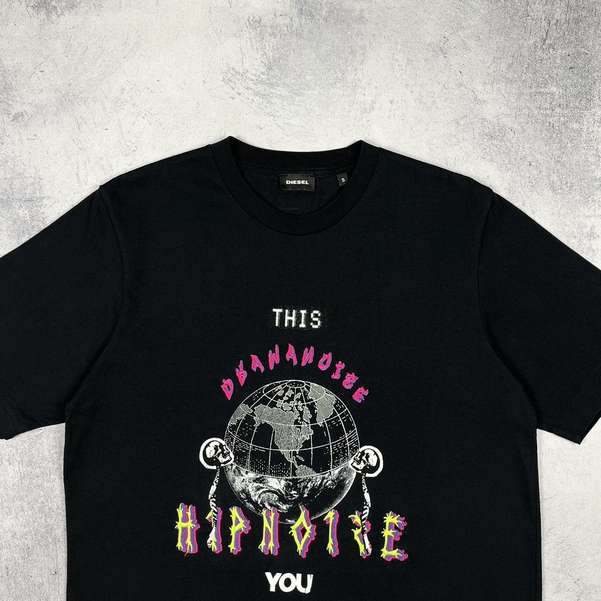 Diesel Designer Diesel “Hipnoise” y2k big logo oversize tee Size US S / EU 44-46 / 1 - 7 Thumbnail