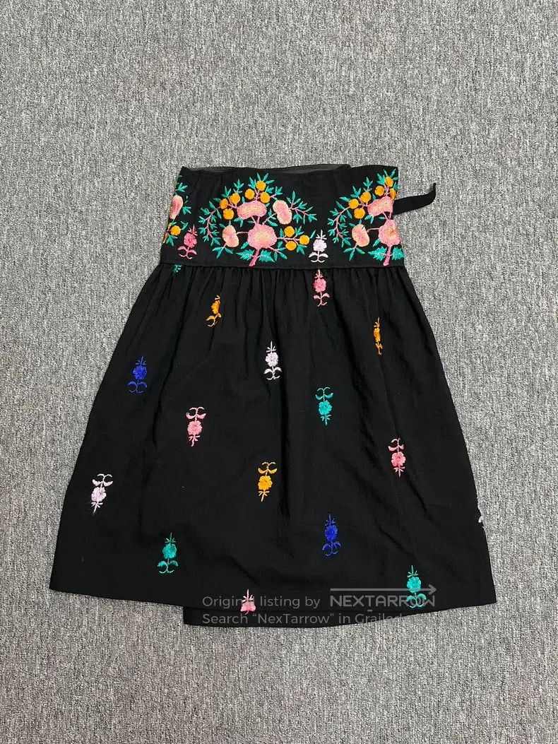 Comme des Garcons Comme Des Garcons size S Floral Midi Skirt Size 23" - 1 Thumbnail