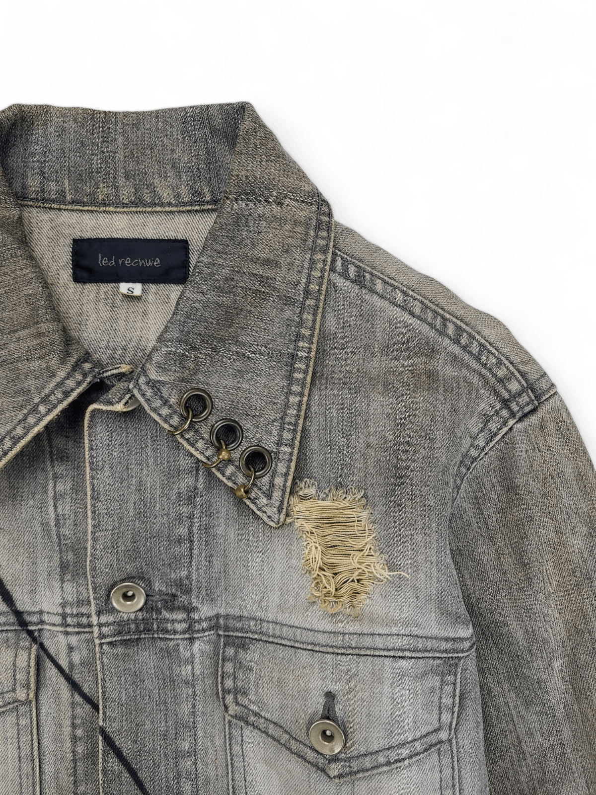 Japanese Brand Led Rechwe Itachi Denim Jacket | Grailed