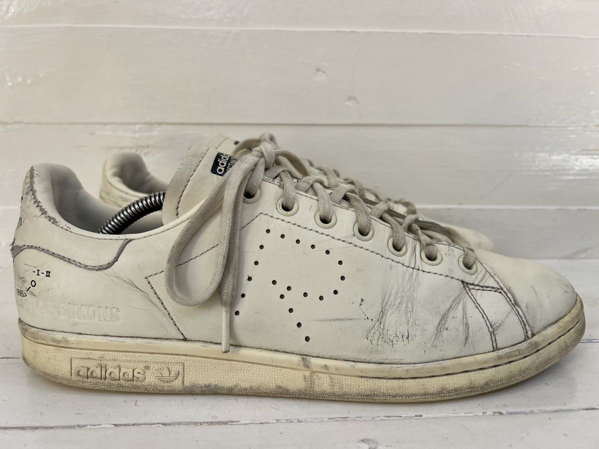 Adidas × Raf Simons Adidas x Raf Simons Stan Smith OG Pure White Size US 10 / EU 43 - 6 Thumbnail