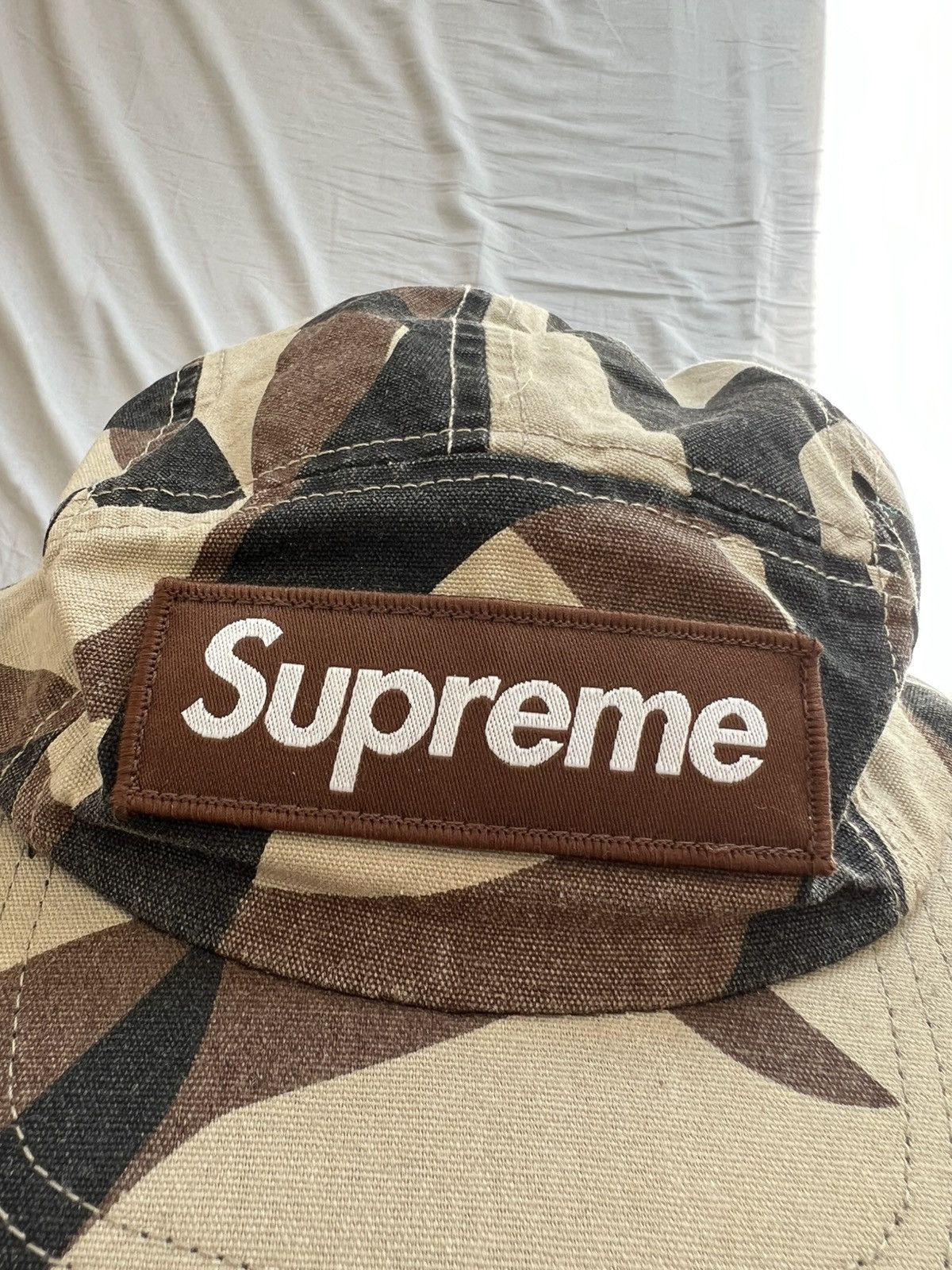 Supreme SUPREME Military Tribal Camo Camp Cap (FW19) Size ONE SIZE - 7 Thumbnail